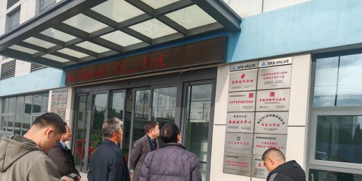 日本九门制作所株式会社 率队到replace流体控制有限公司考察调研